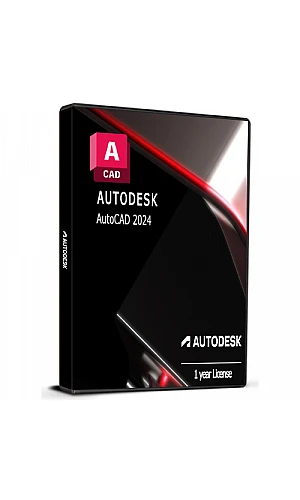 Autodesk AutoCAD 2024 (1 Year / 1 Device License) (Windows) (Subscription / Global)