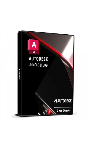 Autodesk AutoCAD LT 2024 (1 Year / 1 Device License) (Windows) (Subscription / Global)