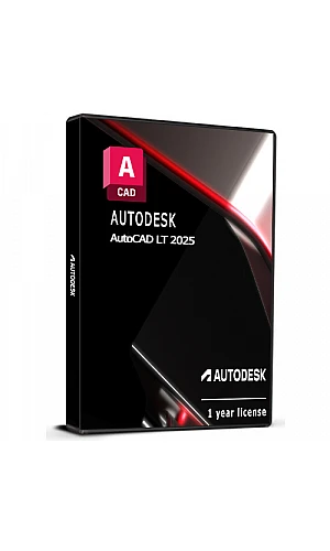Autodesk AutoCAD LT 2025 (1 Year / 1 Device License) (Windows) (Subscription / Global)