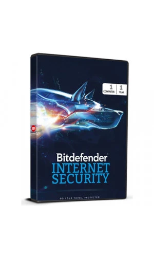 Bitdefender Internet Security (1 Year / 1 PC License) (Windows) (Subscription / Global)