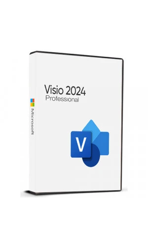 Microsoft Visio Pro 2024 (Account Bind License) (Lifetime License / Global)