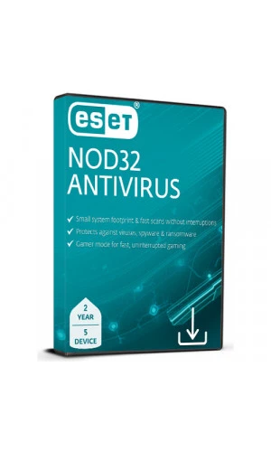 ESET NOD32 Antivirus (2 Years / 5 Devices License) (Subscription / Global)